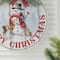 Glitzhome® 15" Merry Christmas Round Door Hanger